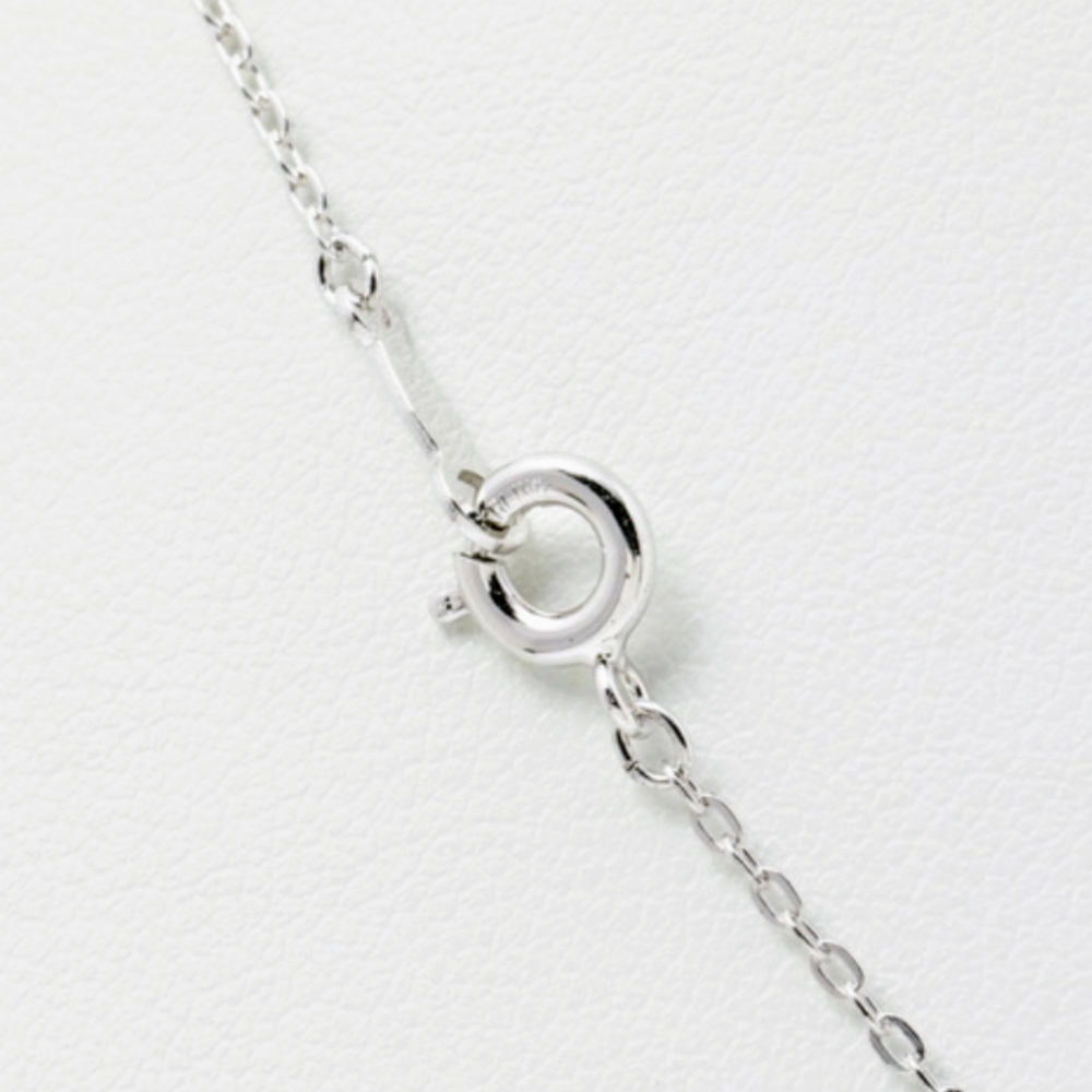 Mikimoto Akoya Pearl Necklace Sterling Silver Authentic Coquette Bridal - Picture 6 of 10